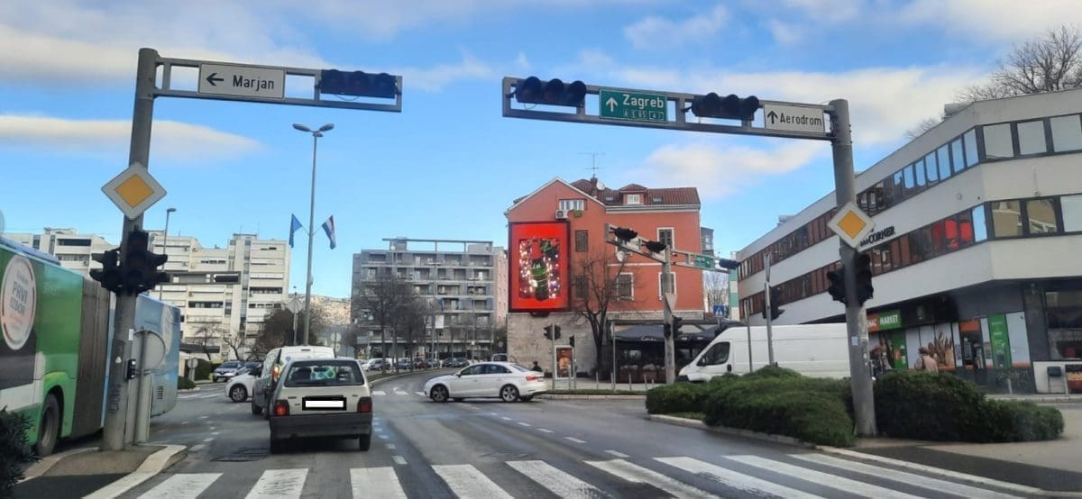 MANJI PROMETNI KAOS U SPLITU Ne rade semafori kod Pravnog fakulteta: "Neka vozači budu oprezniji"