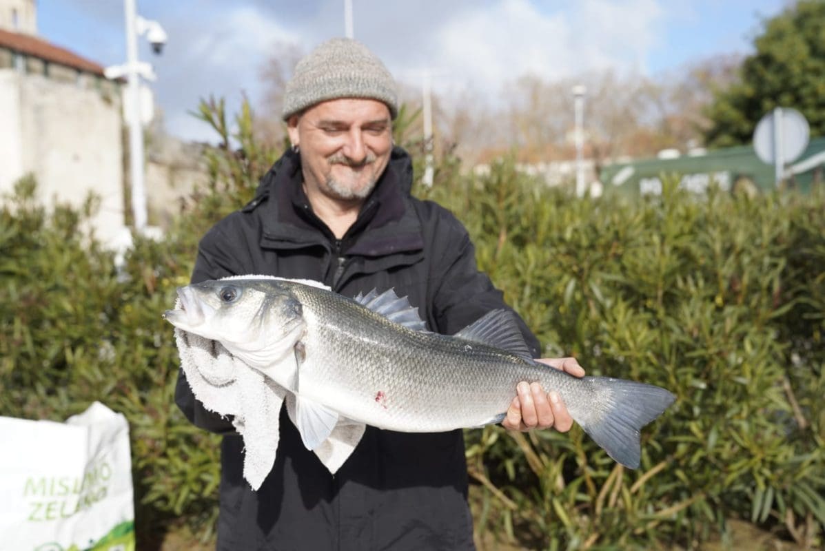 NEVJEROJATAN PRIZOR Splićanin iz mora izvukao ogromnog lubina: "Blago me šokiralo"