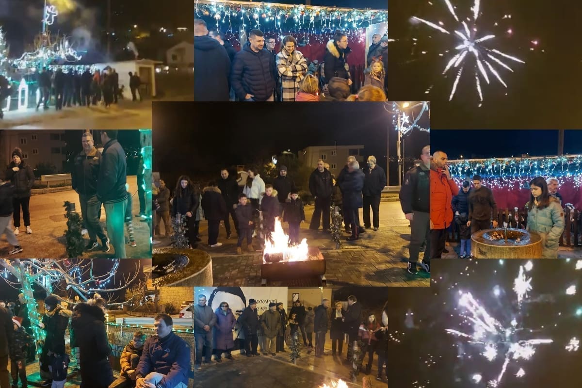 ZASJALO SE NEBO IZNAD SPLITA Na Korešnici danas upaljen Badnjak uz prigodno druženje i vatromet