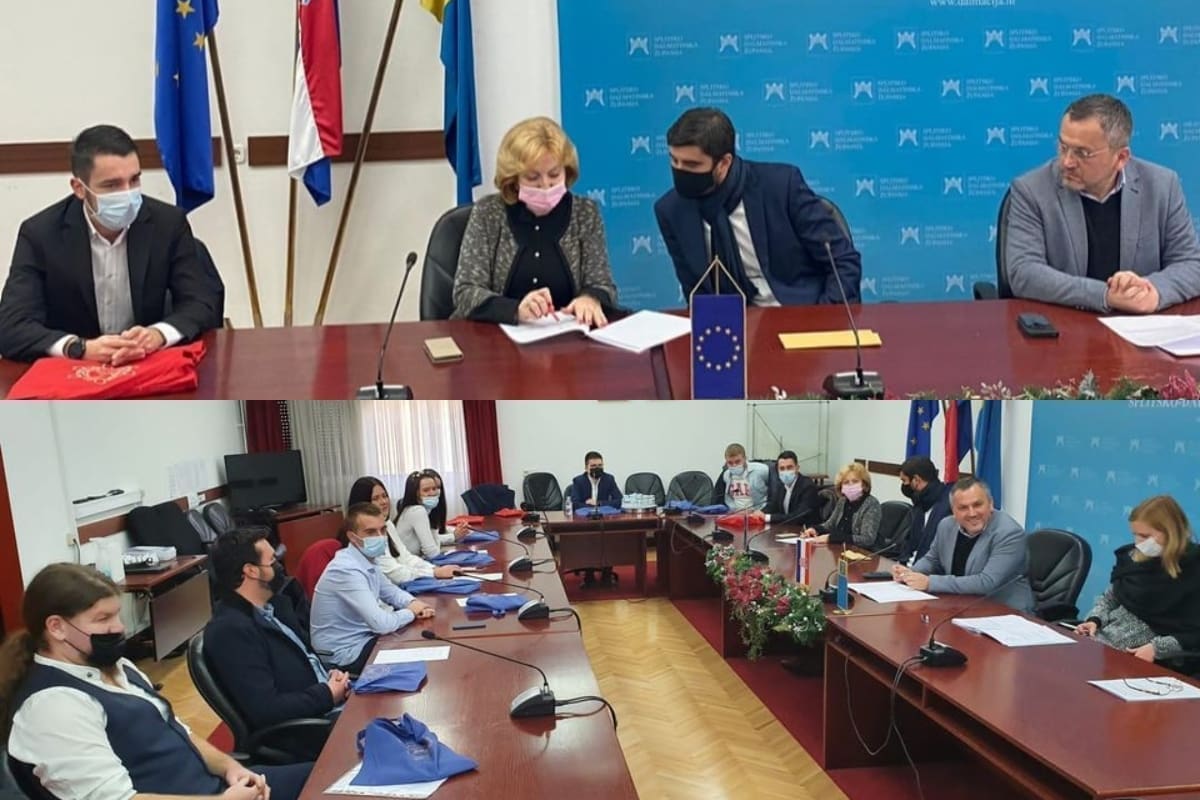 Održana konstituirajuća sjednica Savjeta mladih Splitsko-dalmatinske županije. Ivan Jagnjić novi je predsjednik