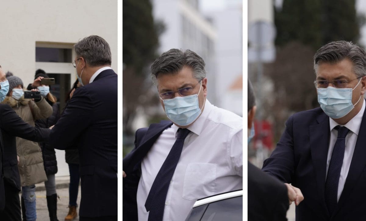 DOLAZAK VRHA VLADE Plenković i Beroš stigli u Split, prvo odlaze u KBC. Uskoro slijedi sastanak s Puljkom...