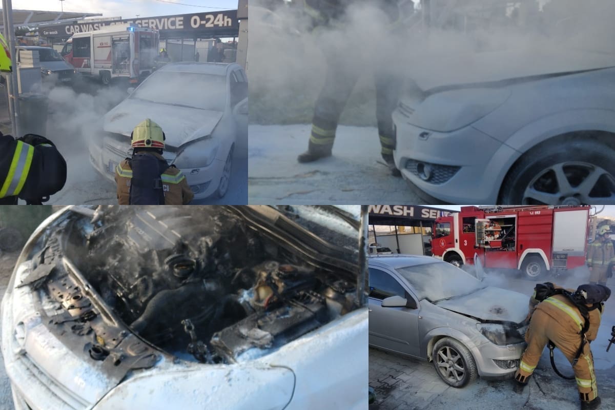 PLANULO VOZILO NA SIROBUJI Devet vatrogasaca pohitalo na teren, požar se dogodio u autopraonici