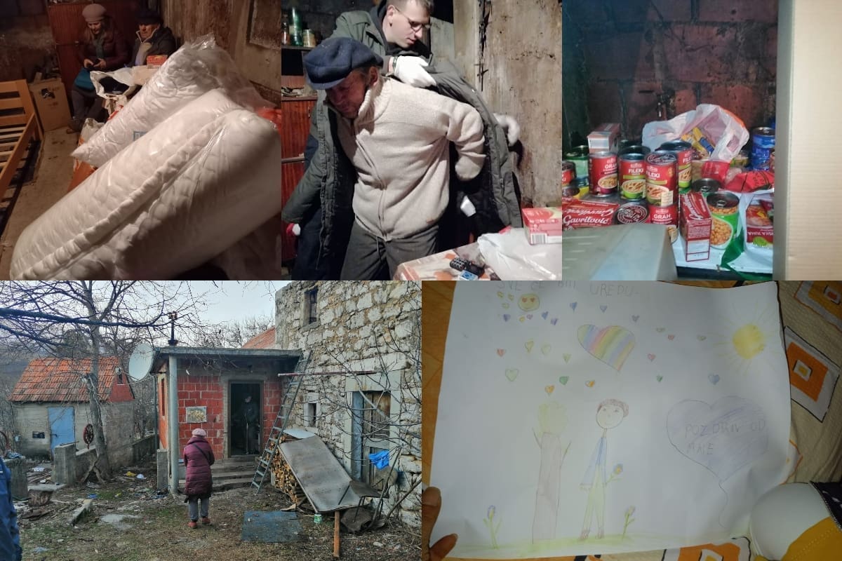 REKORDNO BRZA REAKCIJA Dragi (70) iz Uništa kupljeni štednjak, krevet i posteljina: "Obukli smo ga, hrane ima do ljeta. Sada skupljamo za obnovu kuće"