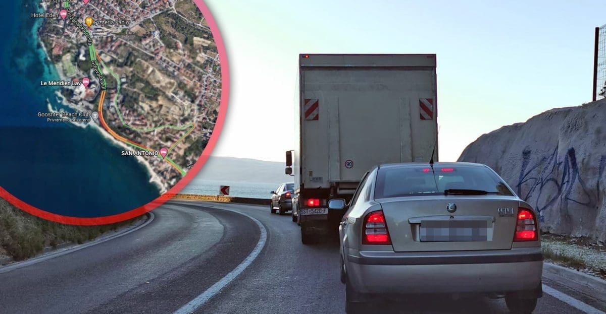 GUŽVE KROZ STROŽANAC Radovi uz magistralu, povremene kolone nastaju kod hotela Lav