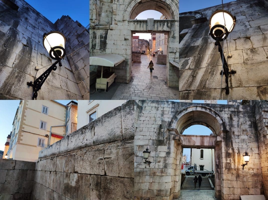 SRAMOTA U SRCU SPLITA Instalacije 'nagrdile' Srebrna vrata, Splićanin: "Tek sada se vide jer su razmontirani štandovi..."