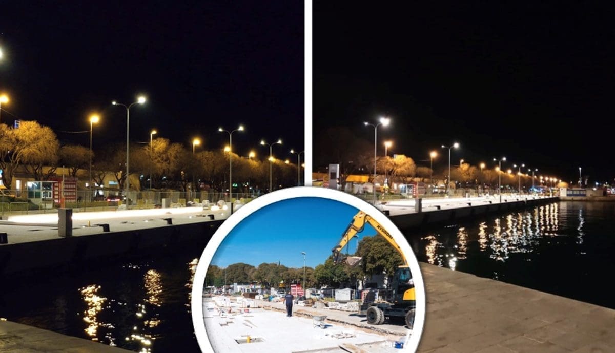 'ZASJALA' U PUNOM SJAJU Proradila rasvjeta na obnovljenoj Istočnoj obali, prizori su fascinantni