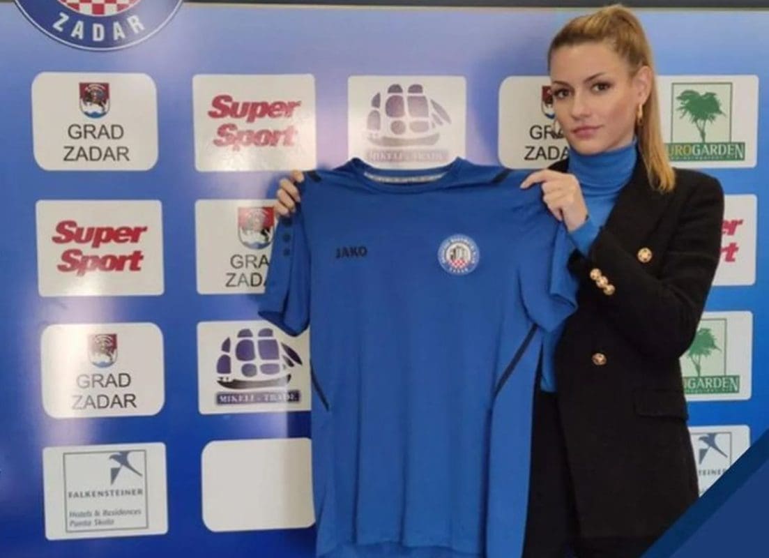 ZADARSKI NOGOMETNI KLUB OD DANAS VODI ŽENA Iva Bokanović nova je predsjednica HNK Zadar