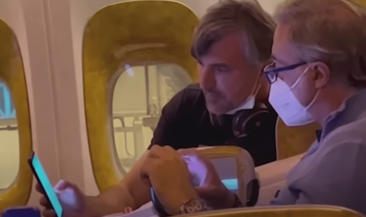 Objavljen video iz Đokovićevog aviona, na snimci Goran Ivanišević