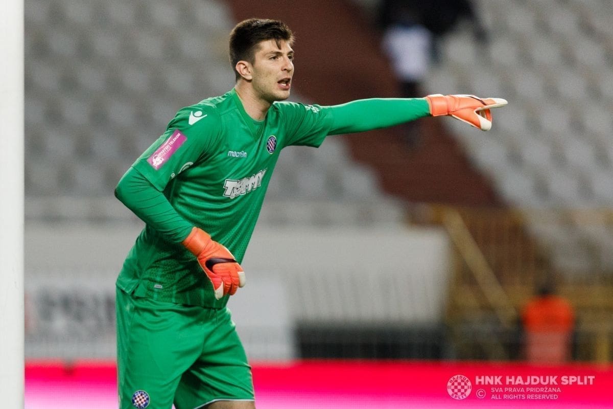 Bivši vratar Hajduka trenutno bez kluba