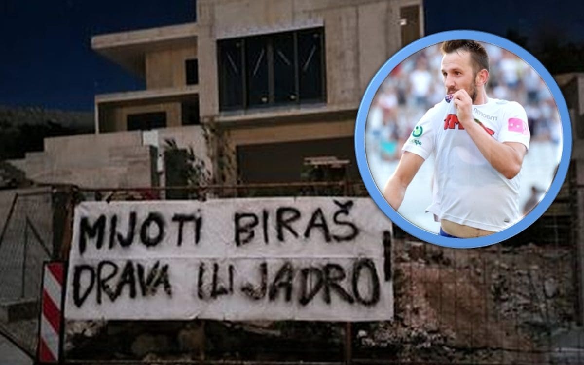 GDJE ĆE CAKTAŠ? Pod okriljem noći osvanula poruka: "Mijo, ti biraš! Drava ili Jadro"