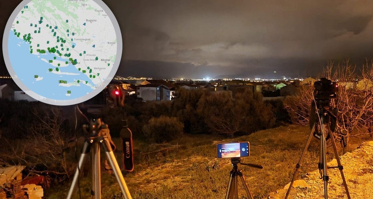 POČEO SNIJEG U DIJELU ZAGORE Na moru ima jakih nevera, evo tko noćas može očekivati snijeg