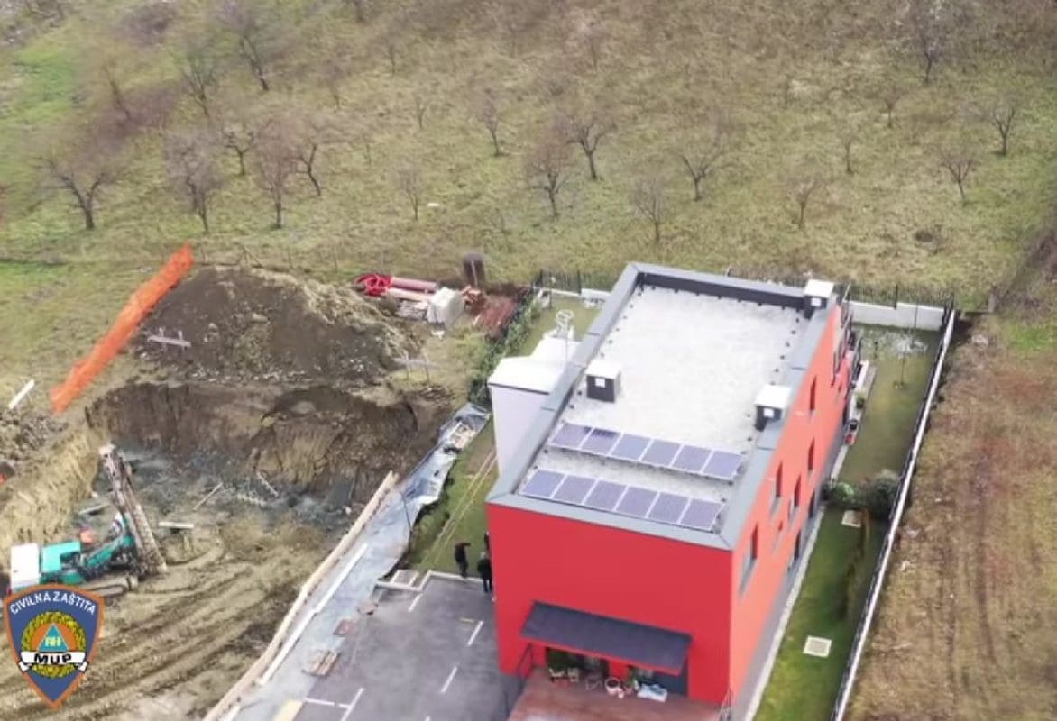 NAGNULA SE ZGRADA Objavljena snimka iz zraka velikog klizišta u zagrebačkom Gornjem Vrapču