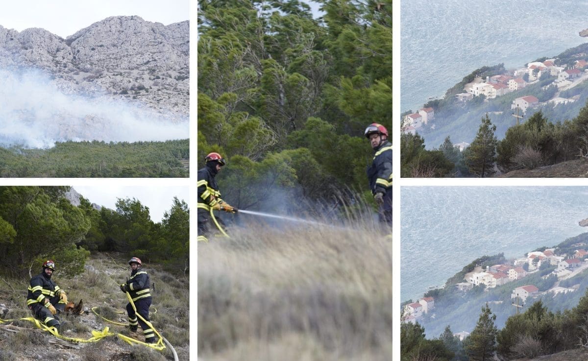 TEŠKA BORBA VATROGASACA I dalje gori kod Lokve Rogoznice, doznali smo nove detalje: "Teško je s cijevima, vjetar ih stalno prebacuje"