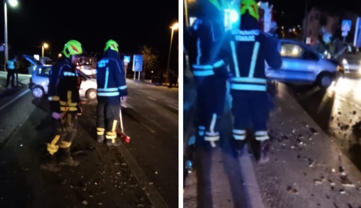 TEŠKA PROMETNA NESREĆA NA STAROJ KLIŠKOJ CESTI Sve hitne službe su na terenu, jednu osobu pokušavaju izvući iz vozila