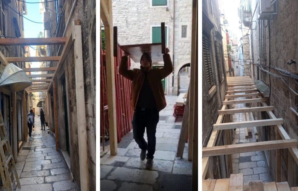 POLICIJA POSJETILA GET Grad najavio uklanjanje skele: "Doć će mi cili kvart, više ludih. Bit će samo sr***!"