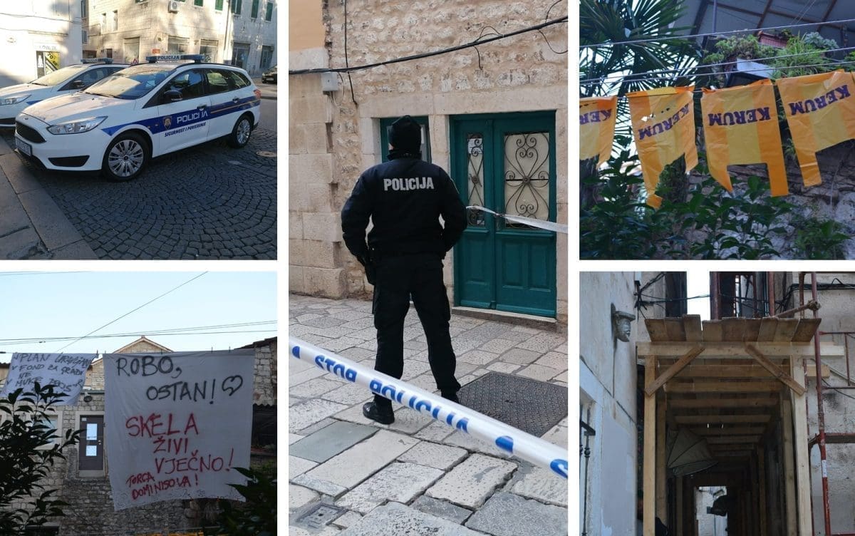 'BLOKADA' U CENTRU SPLITA Građanima nije dopušten prolazak Dominisovom, policija ogradila ulicu. Evo što smo doznali...