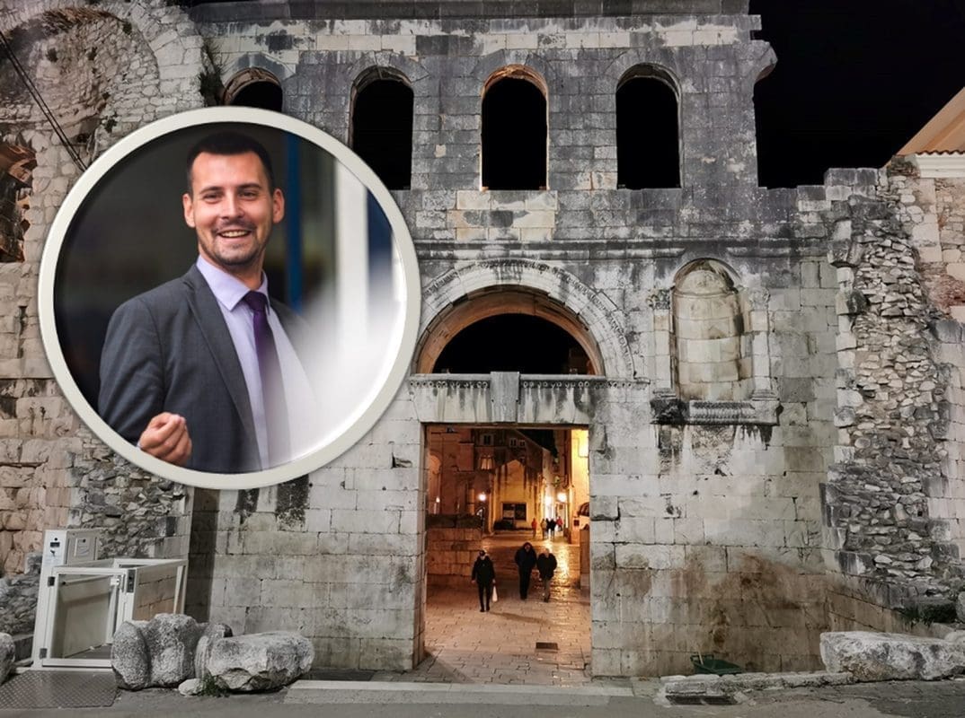 VIDLJIVE PROMJENE U CENTRU SPLITA 'Pomeli' se štandovi, oslobođen prolaz kod Srebrnih vrata, no to nije jedina novost: "Pomalo ide i to"