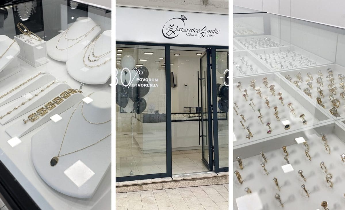 FOTOGALERIJA Posjetili smo novu poslovnicu Zlatarnica Đonlić u Marmontovoj, velike pogodnosti povodom otvorenja!