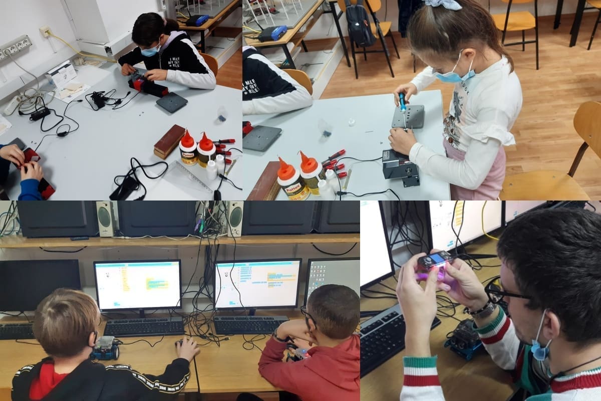 RADIONICE ROBOTIKE TE MODELARSTVA I ELEKTROTEHNIKE Podjela diploma i završetak zimskih radionica tehničkih aktivnosti