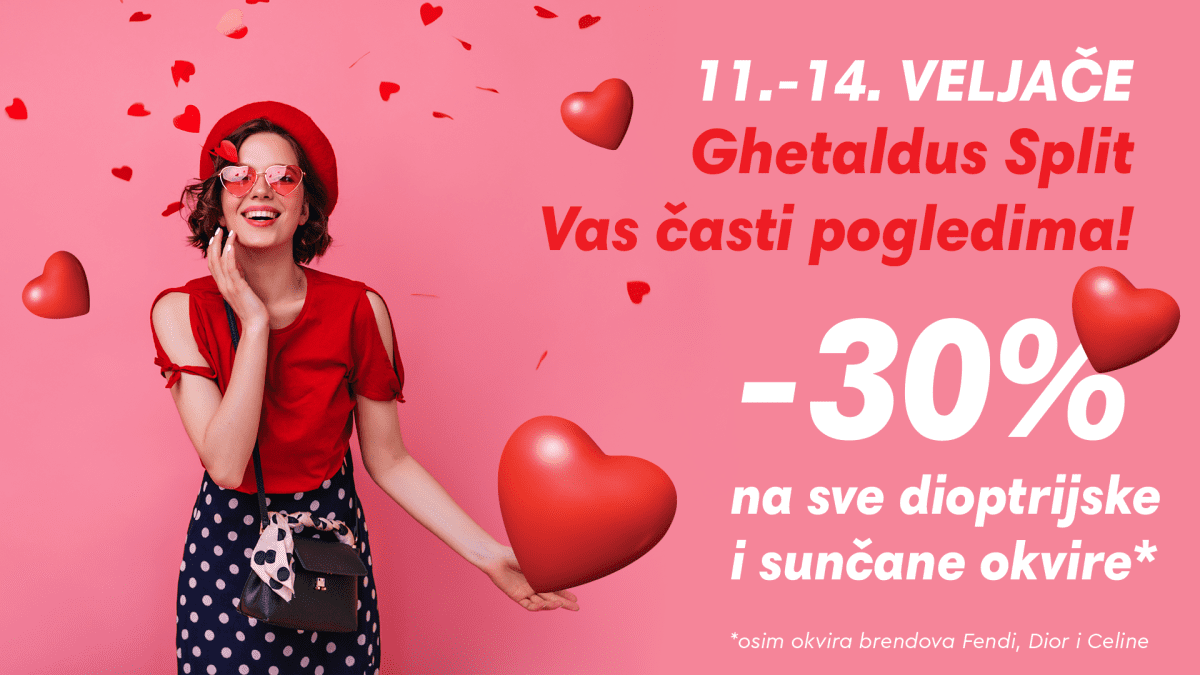 UŽIVAJ U POGLEDU UZ POSEBNU PONUDU I oči znaju kada si zaljubljen, evo što vam nudi Ghetaldus Split