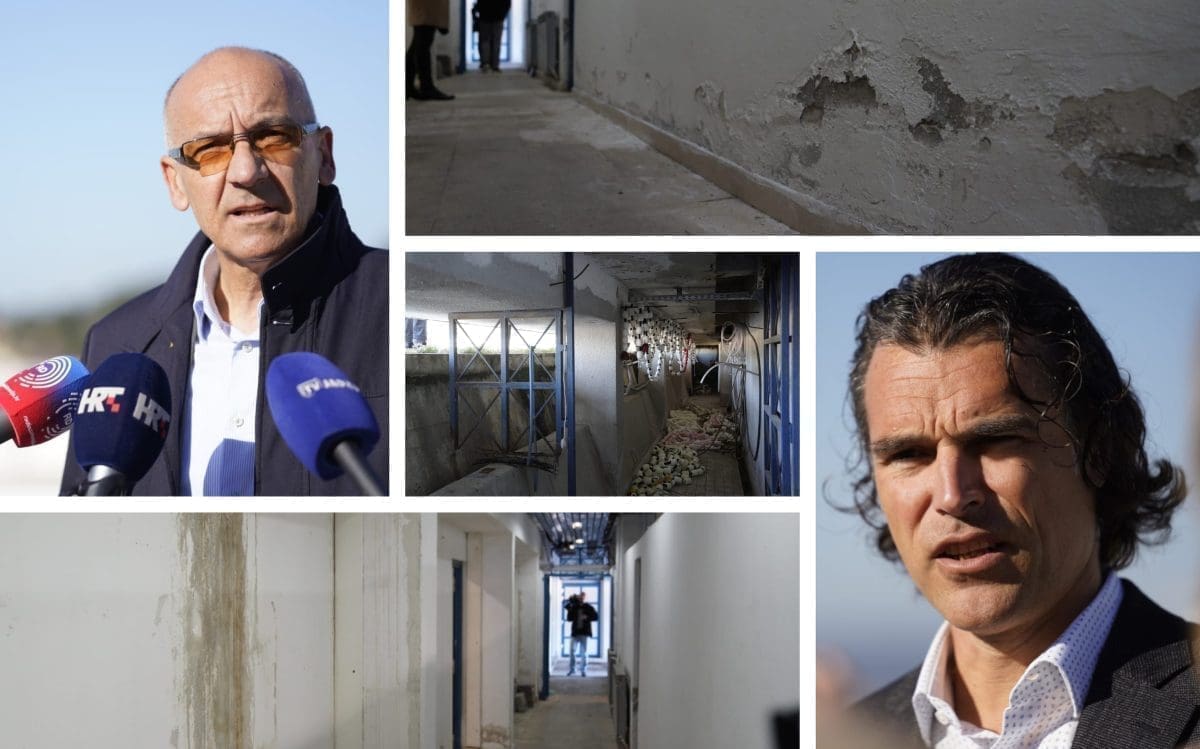 OČAJNO STANJE SPORTSKOG CENTRA NA ZVONČACU Bazeni 'Jadrana' izgledaju katastrofalno, Cerjan i Borovina medijima pokazali prostorije. Evo koliko će koštati obnova...