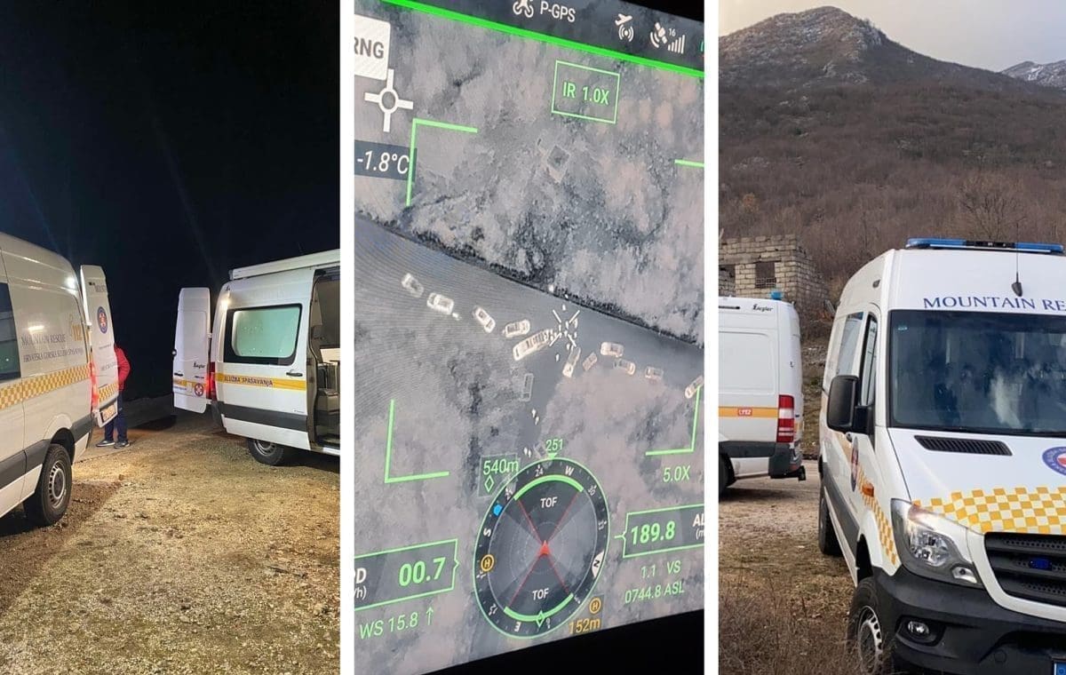 DRAMA U DALMACIJI Članovi HGSS-a Makarska tražili nestalu mlađu osobu, u pomoć im došli kolege iz Splita: "Koristili su bespilotne letjelice"