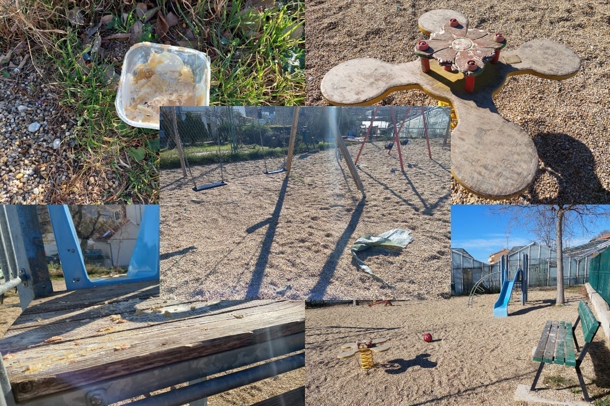 SRAMOTA NA ISTOKU SPLITA Ovdje borave djeca: "Ne čudi činjenica da su pojedine osobe uzele za pravo dodatno devastirati ionako oronulo igralište"