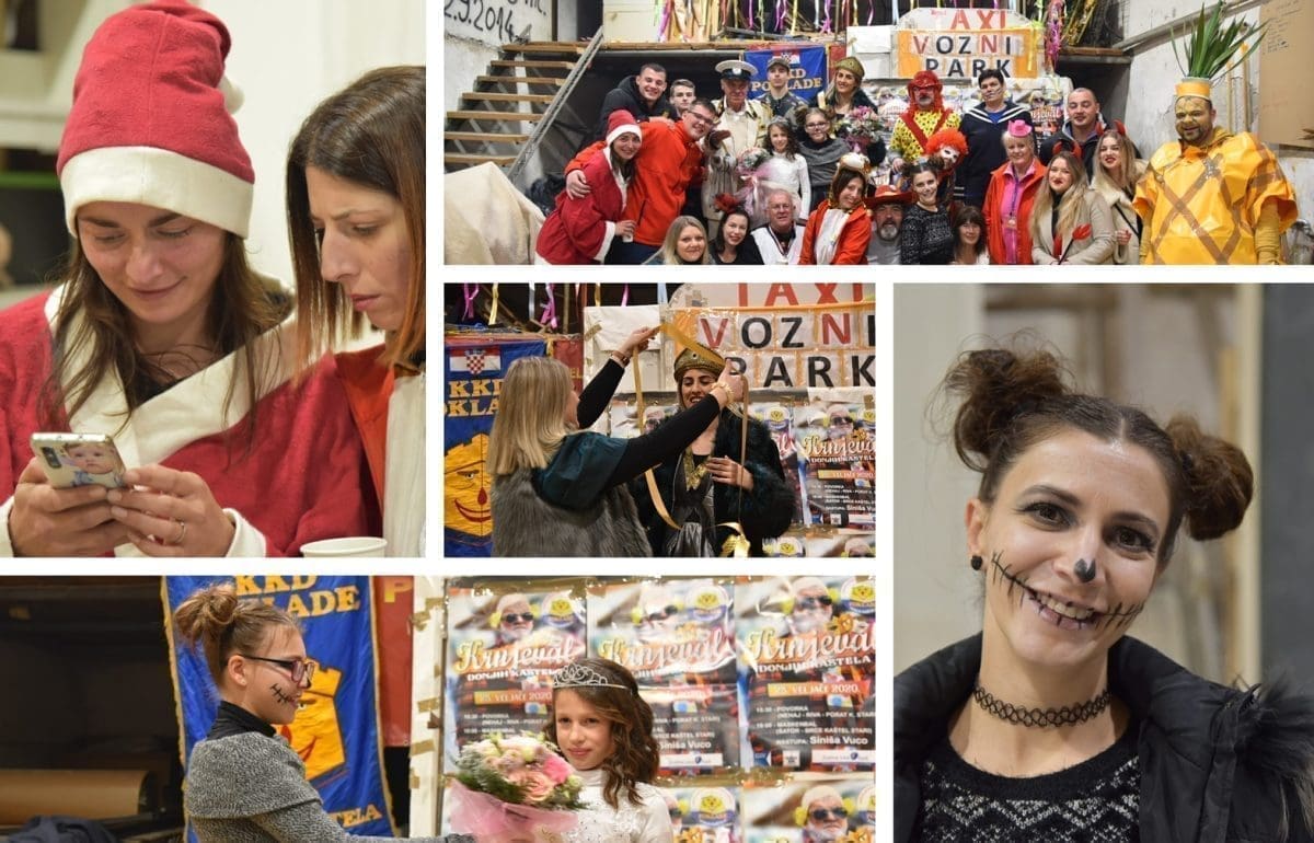 'MAŠKARE, ČA MOGU MAŠKARE' Pravo krnjevalsko veselje vladalo u Kaštelima, evo tko su ovogodišnje kraljice poklada...