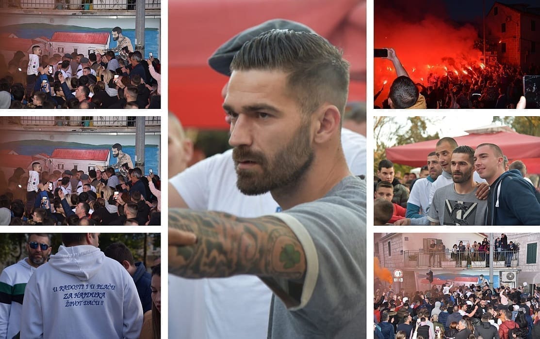 SAMO LIVAJA MOŽE IZAZVATI OVAKVE EMOCIJE Prvi Markov trener dirnut na otvaranju murala u Kaštelima: "Ovdje je naučio igrati, baba ga je uvik zvala. Nije čudo da je ovako precizan"