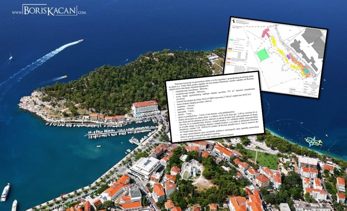 OVAJ DALMATINSKI GRAD DOBIVA NOVU VELIKU PLAŽU? Iz Udruge za održivi razvoj upozoravaju: "Radi se o pogodovanju vlasnicima"