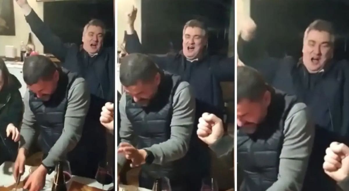 Predsjednik Milanović "u elementu": Slavio kod Sinja i zapjevao "Večeras je naša fešta"