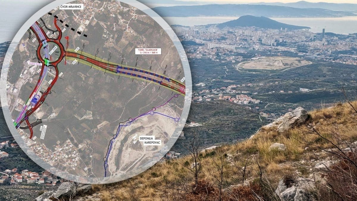 HOĆE LI IKADA BRZA CESTA SPLIT - OMIŠ? Doznajemo novosti: Tek 4,5 kilometra radova od čvora Dugi Rat do tunela Komorjak. Zagorski put nula bodova do kraja 2026. godine