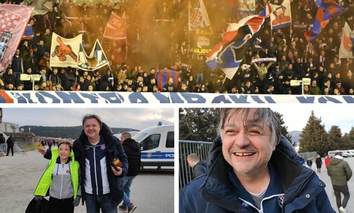 'ZAGRIJAVA' SE ATMOSFERA Pred Poljudom je sve više ljudi, žestoki navijači 'potegli' iz Zagreba: "Naši dečki su spremni"