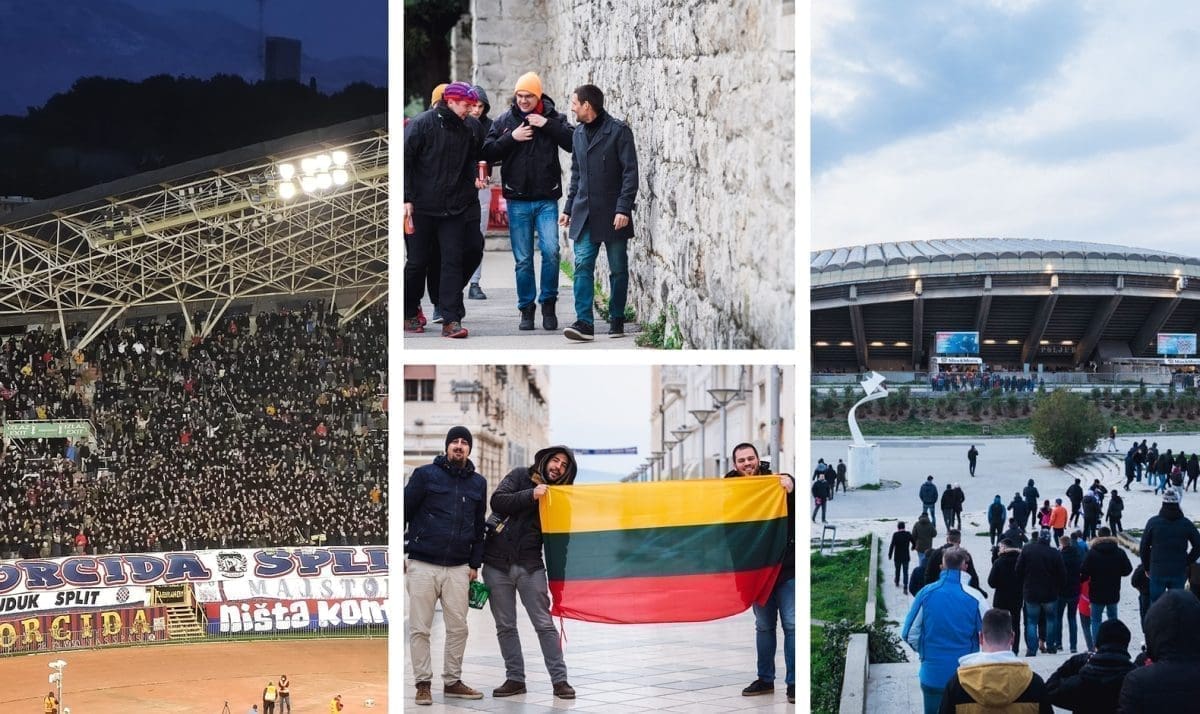 OVO JE ZA NAJEŽITI SE! Na stadionu se pjeva iz svega glasa, pogledajte kako se Poljudom ori pjesma