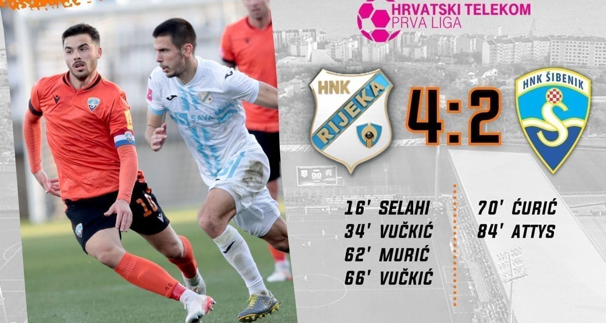 UOČI DERBIJA S HADJUKOM Rijeka u golijadi na Rujevici svladala Šibenik