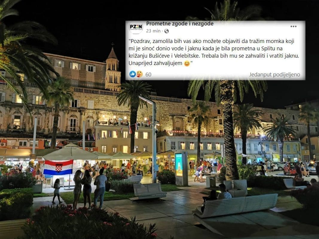 SVE JE DIRNUO U SRCE Splićanka traži momka koji je sve oduševio: "Želim mu se zahvaliti"