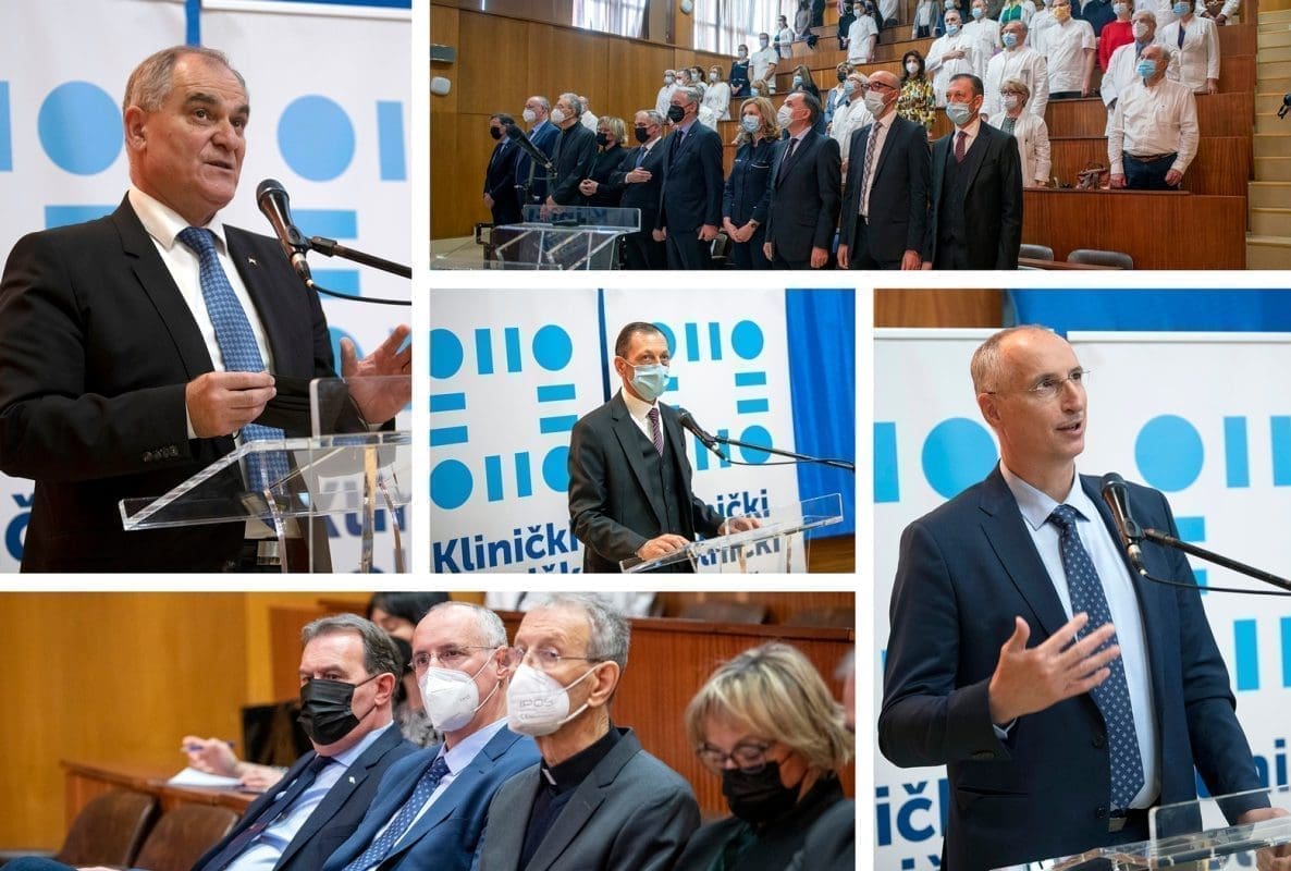 EMOCIJE U SPLITSKOJ BOLNICI Obilježen Dan KBC-a: "Ostali ste dostojanstveni, svoji, snažni u namjeri da sustav funkcionira"