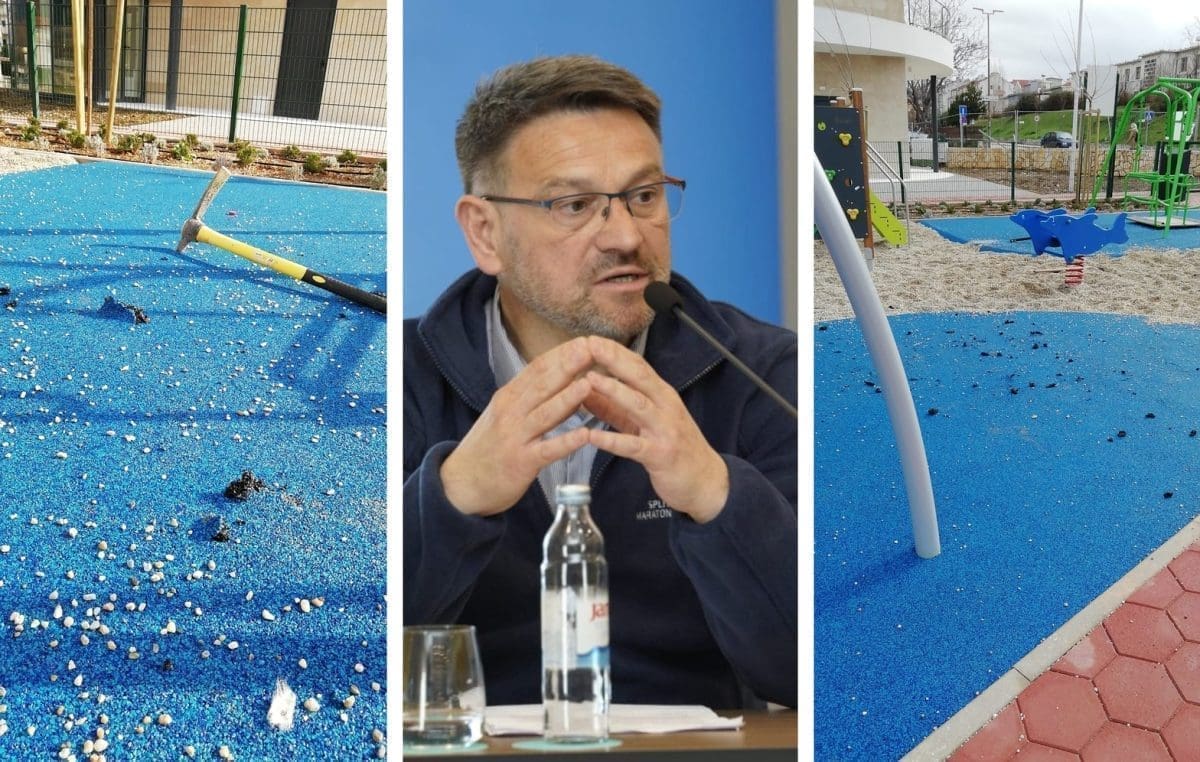 NEVIĐENA SRAMOTA U SOLINU Devastirano novo dječje igralište, gradonačelnik zgrožen: "Kakvi to pojedinci žive među nama?"