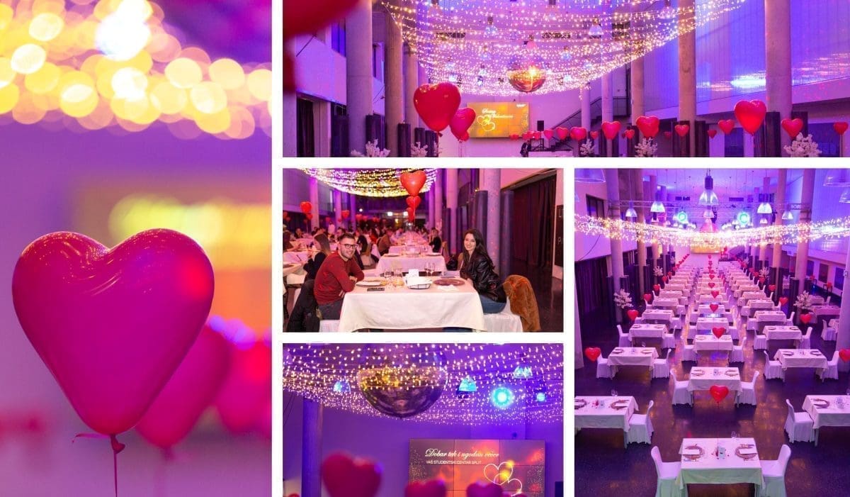 Večera za Valentinovo na Kampusu oduševila studente u Splitu