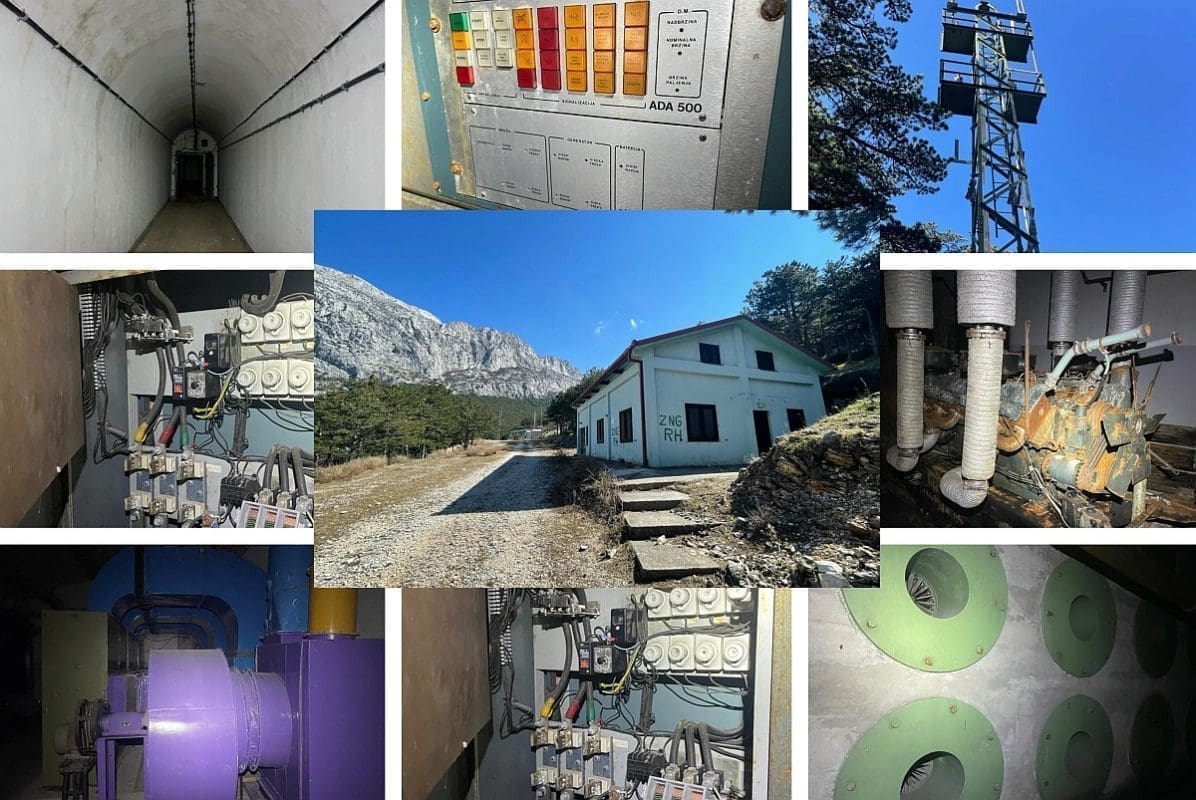 SKRIVENI GRAD U UTROBI DALMATINSKE PLANINE Ovako izgleda atomsko sklonište koje je Tito izgradio za slučaj atomske katastrofe