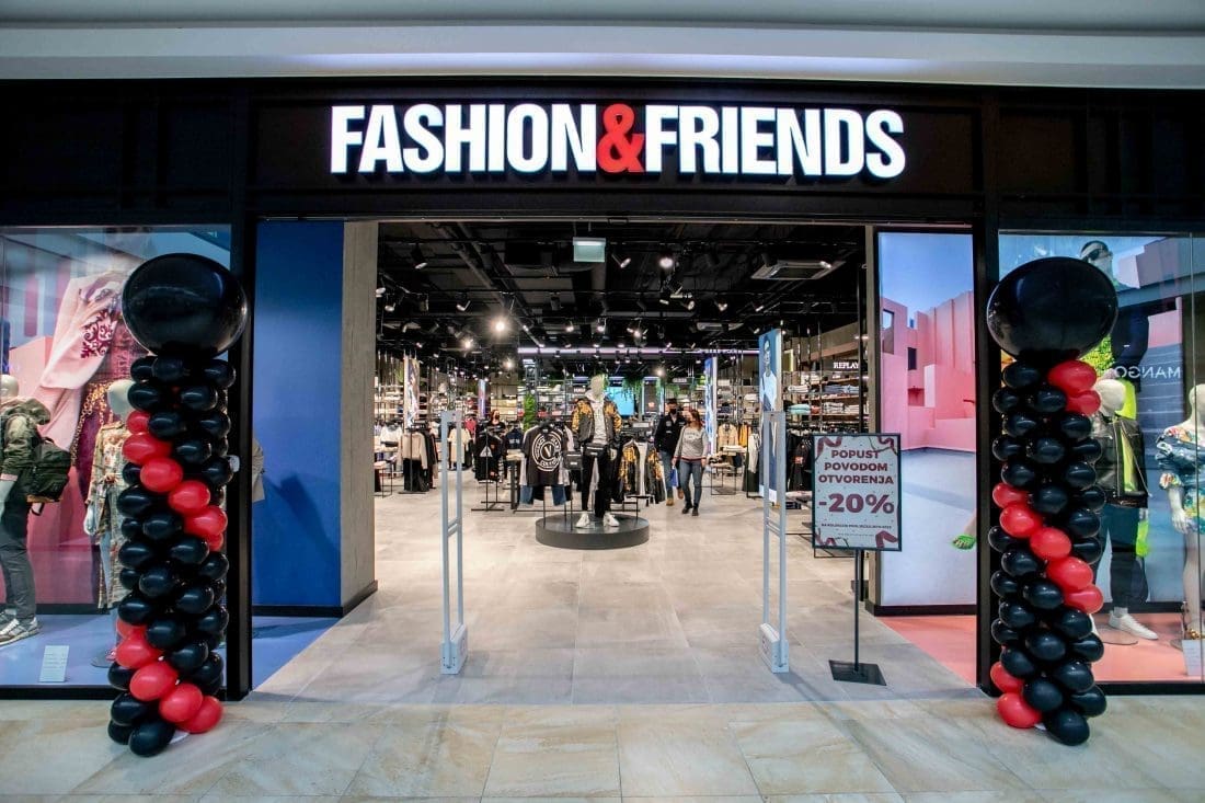 Nova shopping destinacija u centru Mall of Split: Otvorena najveća Fashion&Friends trgovina u Hrvatskoj