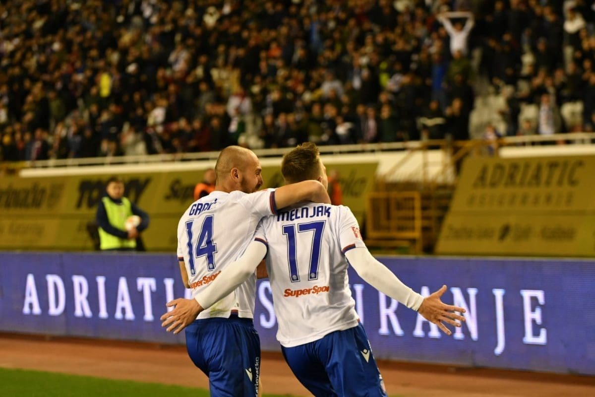 HAJDUK- GORICA Fantastični Meljnak doveo Hajduk u vodstvo