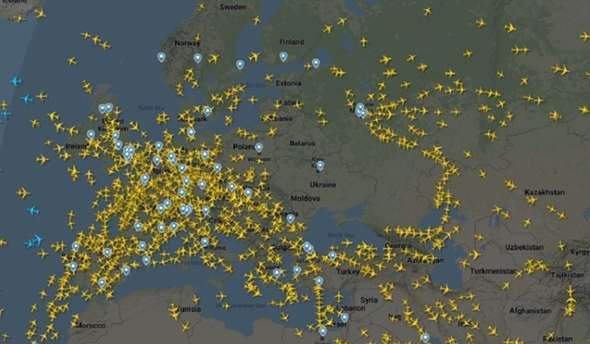 Pogledajte kako večeras izgleda nebo iznad Europe