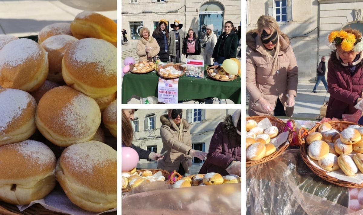 TRADICIJA KOJA SE NE PROPUŠTA 'Slatki' štand i ove godine je oduševio Splićane: "Nama mnogo znači ova akcija za pokladni utorak"