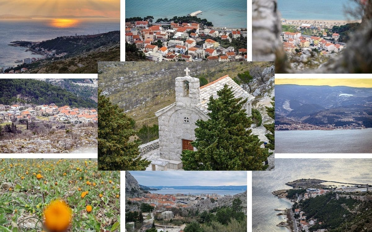 Jeste li ikada posjetili crkvu Gospe Snježne iznad Naklica? Uspon iz Omiša nije težak, a pogled na otoke će vas oduševiti