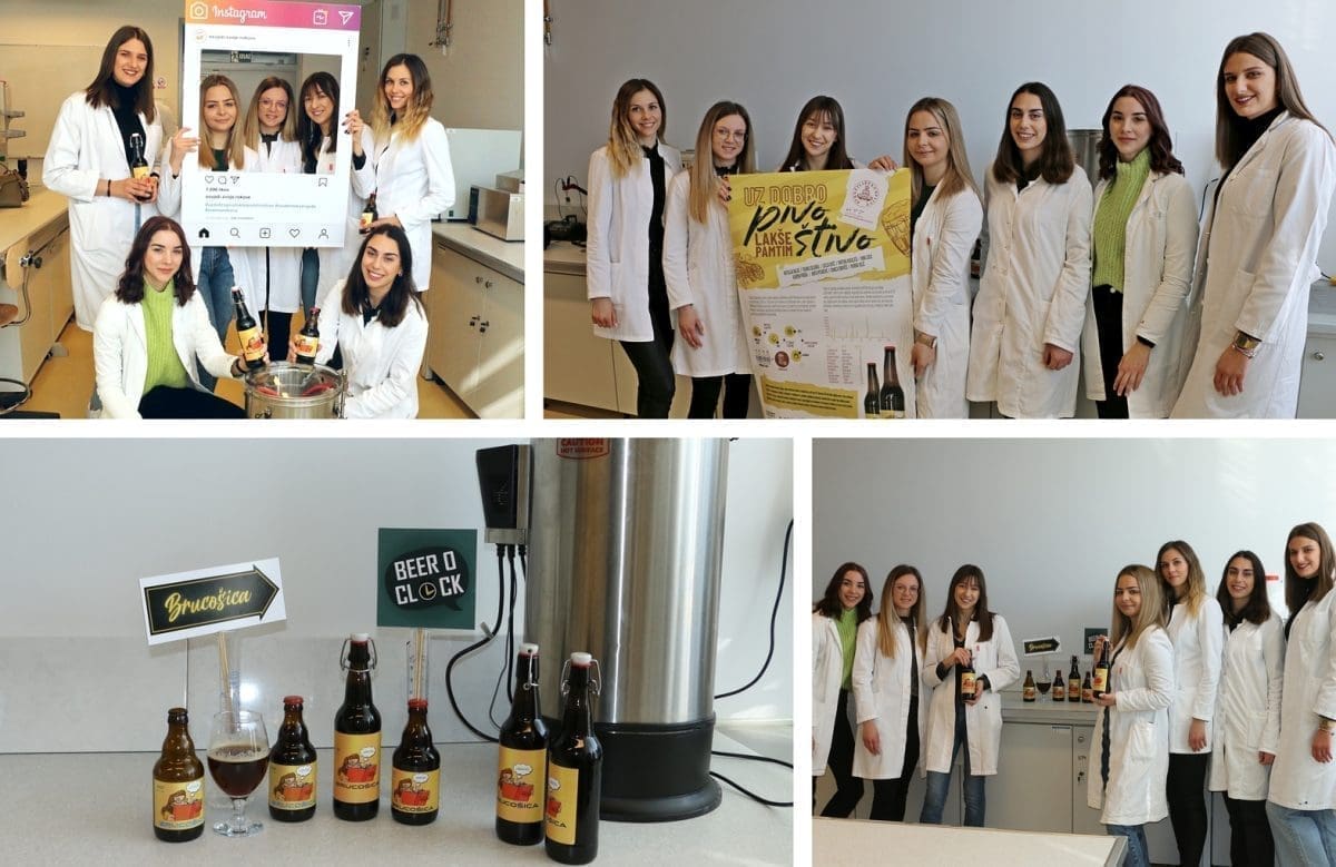NOVO PIVO DOLAZI IZ SPLITA „Brucošica", craft pivo koje su u potpunosti osmislile i proizvele studentice Kemijsko-tehnološkog fakulteta!