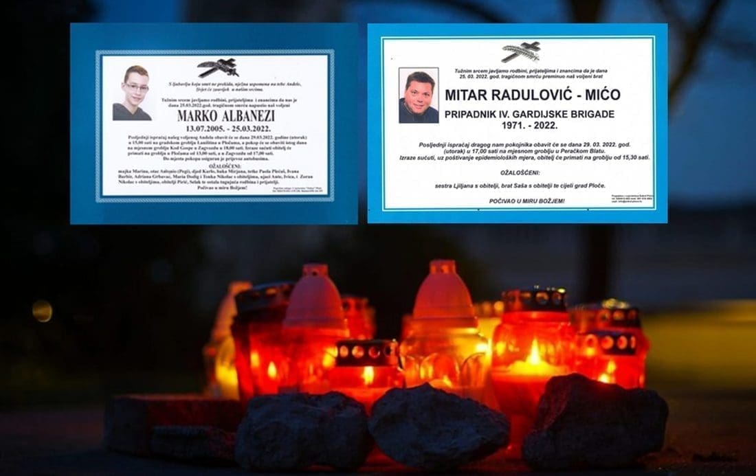 NEOPISIVA BOL I TUGA Građani Ploča opakuju žrtve monstruoznog napada: "Mirno spavaj anđele"