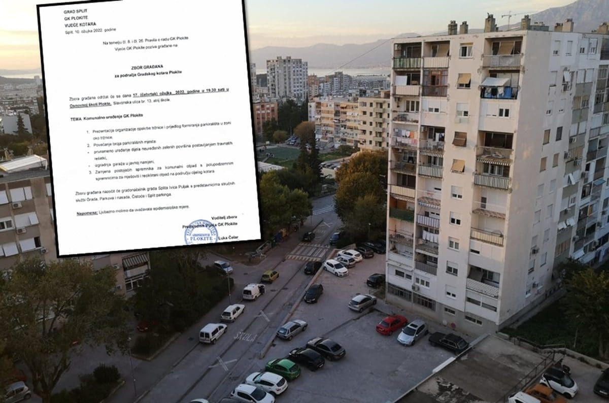 NAPOKON ĆE SE 'UŠMINKATI' OVAJ SPLITSKI KVART? Građani će raspravljati o problemima koje ih muče, u diskusiji će sudjelovati i Puljak: "Odazovite se u što većem broju"