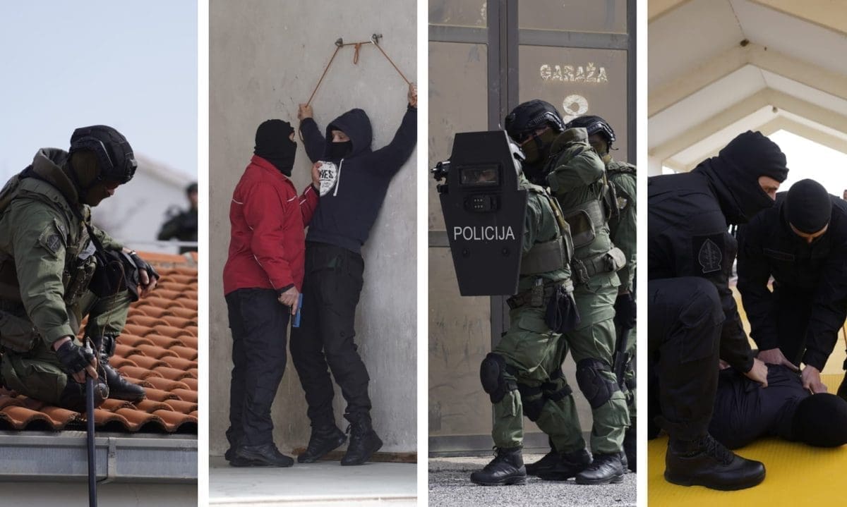 SPECIJALCI U SOLINSKOM NASELJU Donosimo vam detalje iz Mravinaca: Pogledajte kako su jake specijalne jedinice pokazale moć, snagu i vještinu