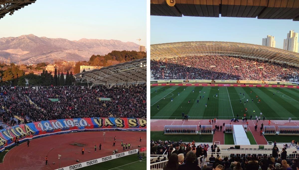 POLJUDOM SE ORI PJESMA Prije utakmice razgovarali smo s legendarnim vratarom: "Samo hrabro i srčano"